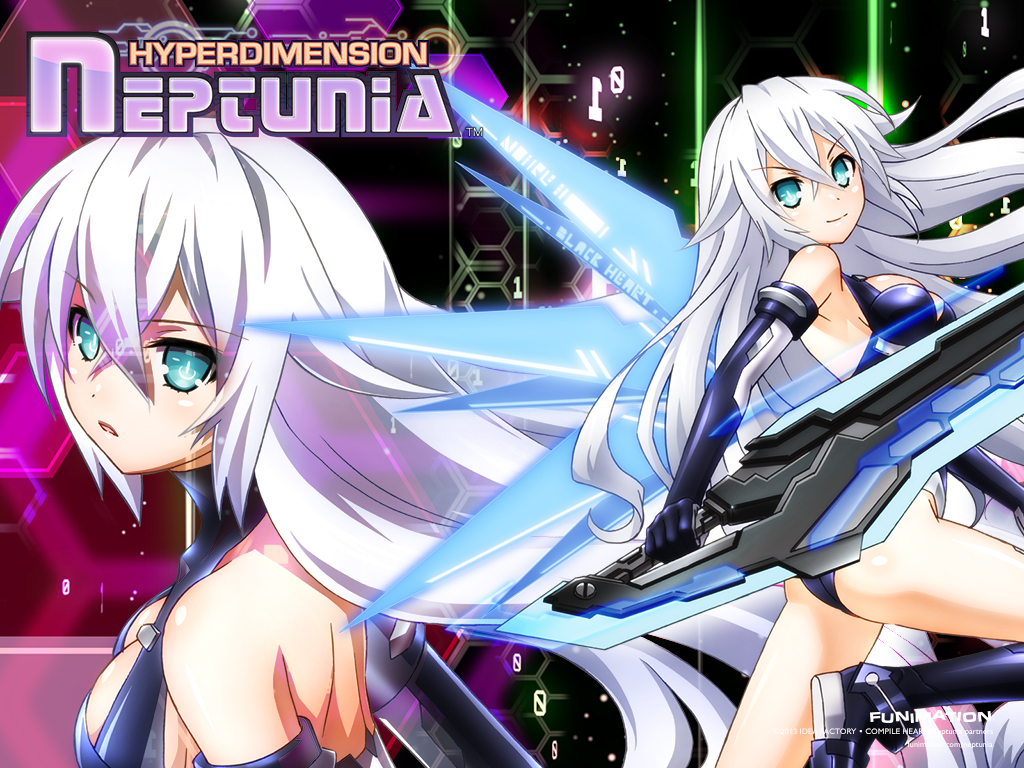 Hyperdimension Neptunia Wallpapers Hd Desktop And Mobile Hyperdimension Neptunia Mk2 Hyperdevotion Noire Goddess Black