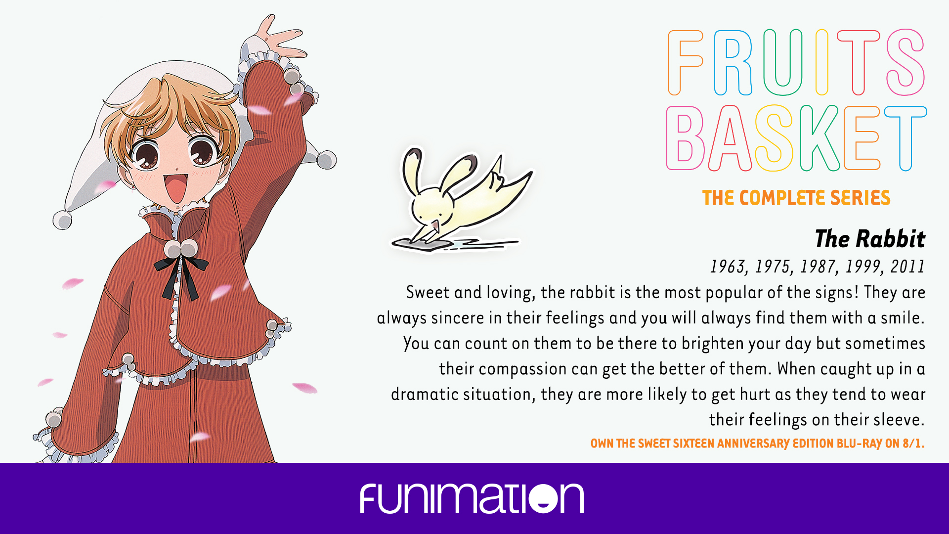 Fruits Basket Sweet Sixteen Anniversary Edition Archives - Funimation - Blog!